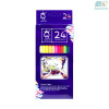 مداد 24 رنگ مقوایی ام کیو