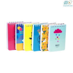 یادداشت ۱۰۰ برگ ۸۰×۱۲۰ فانتزی الیپون