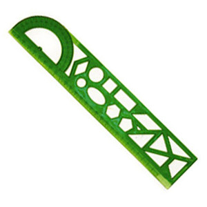 خط کش 30 سانتی شابلون دار صریر