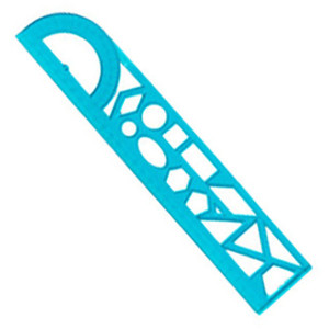 خط کش 30 سانتی شابلون دار صریر