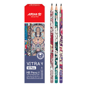 مداد مشکی فانتزی آریا