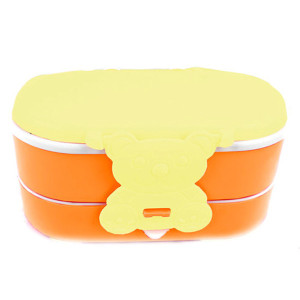 ظرف غذا دو طبقه ی خرسی فرمی نو