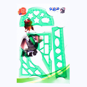 ست ۴ تکه ای شابلون دار فرمی نو