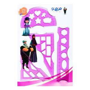 ست ۴ تکه ای شابلون دار فرمی نو